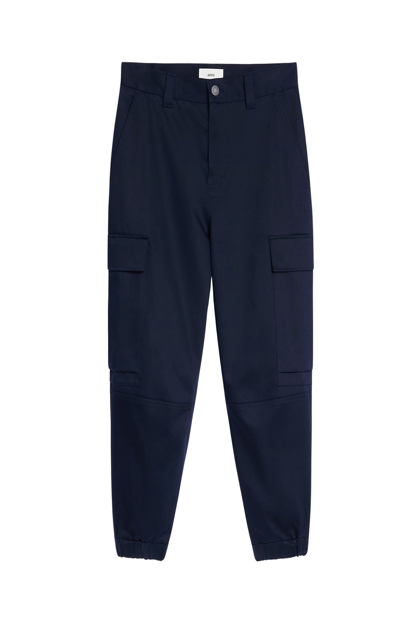 Pantalon cargo à ourlets élastiqués - Nautic Blue