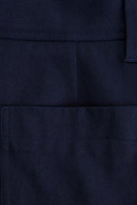 Cargo trousers with elasticated hems - Nautic Blue