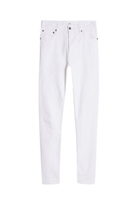 Pantalon droit à poches en denim - Natural White