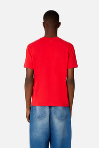 T-shirt Cœur Sacré brodé - Scarlet Red