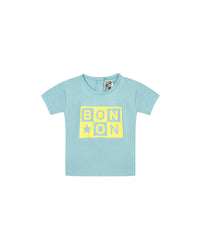 Bonton logo T-shirt - Wonderful Blue