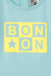 Bonton logo T-shirt - Wonderful Blue