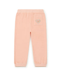 Joggy cotton jogging bottoms - Peach Whip