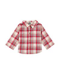 Baby Shirt - Carreau Rouge