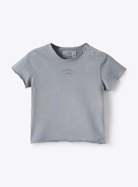 T-shirt in cotone organico con logo