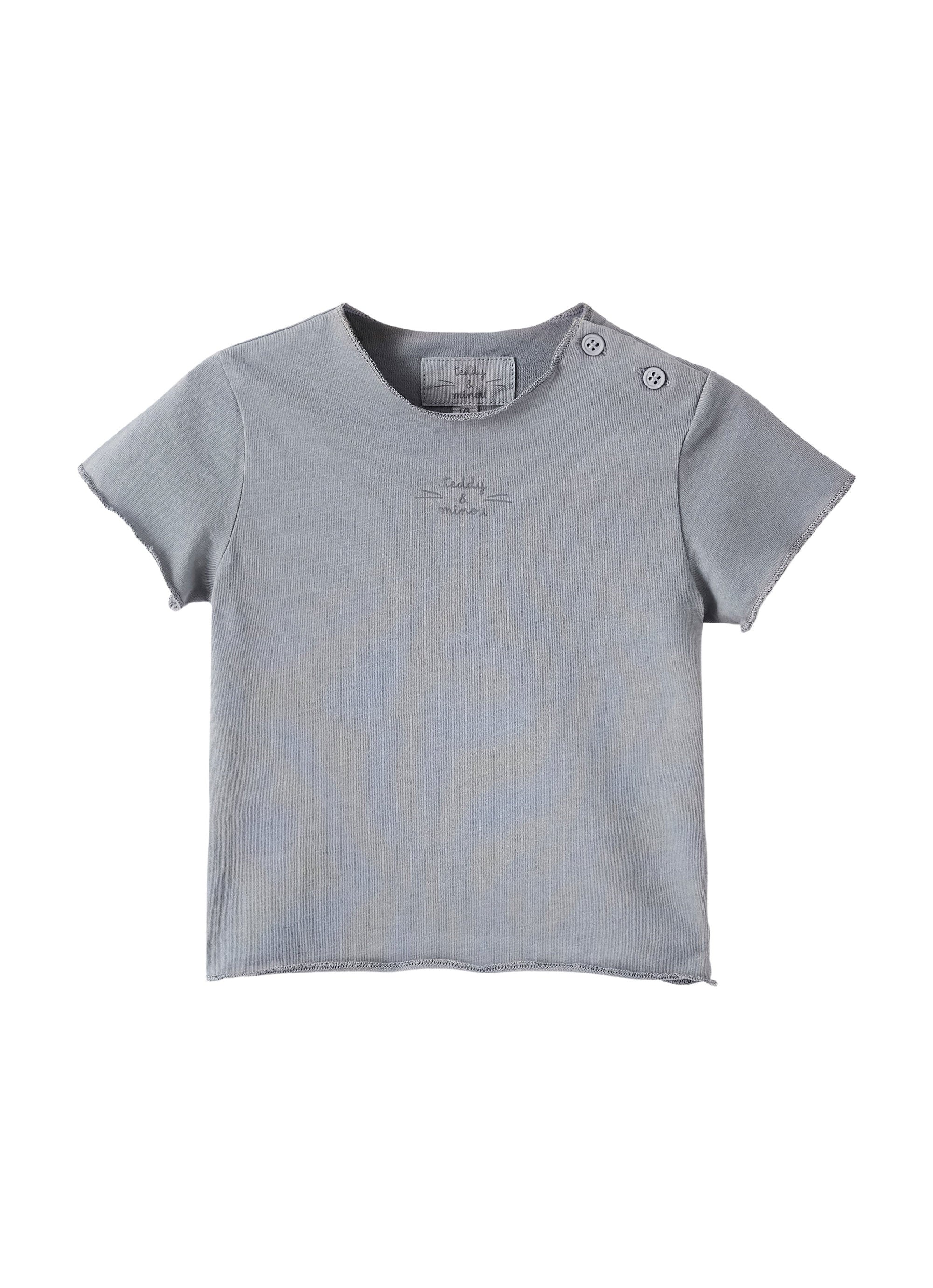T-shirt in cotone organico con logo