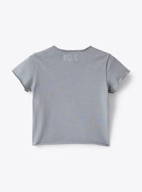 T-shirt in cotone organico con logo