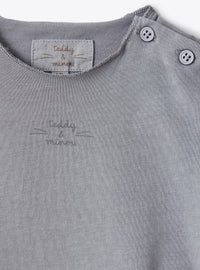T-shirt in cotone organico con logo