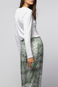 1 QTY RELIQUAT ST 0% QTY VENDU 0/1 TOP LACE EN LIN