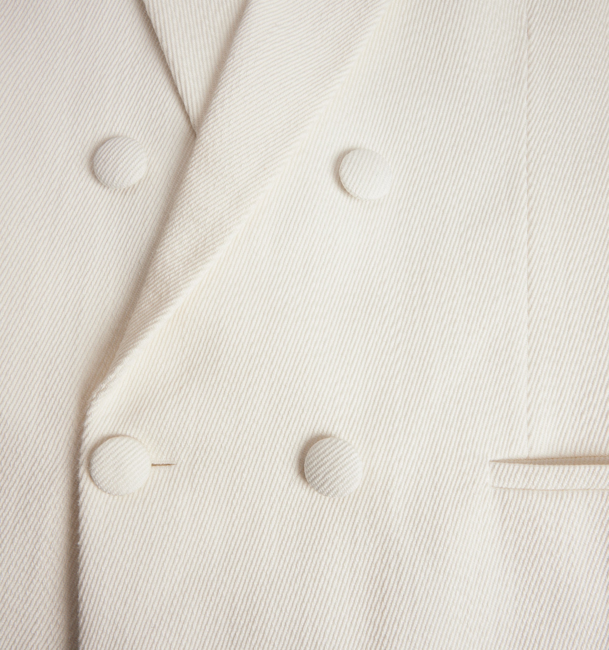 Blazer oversize croisé - Natural White