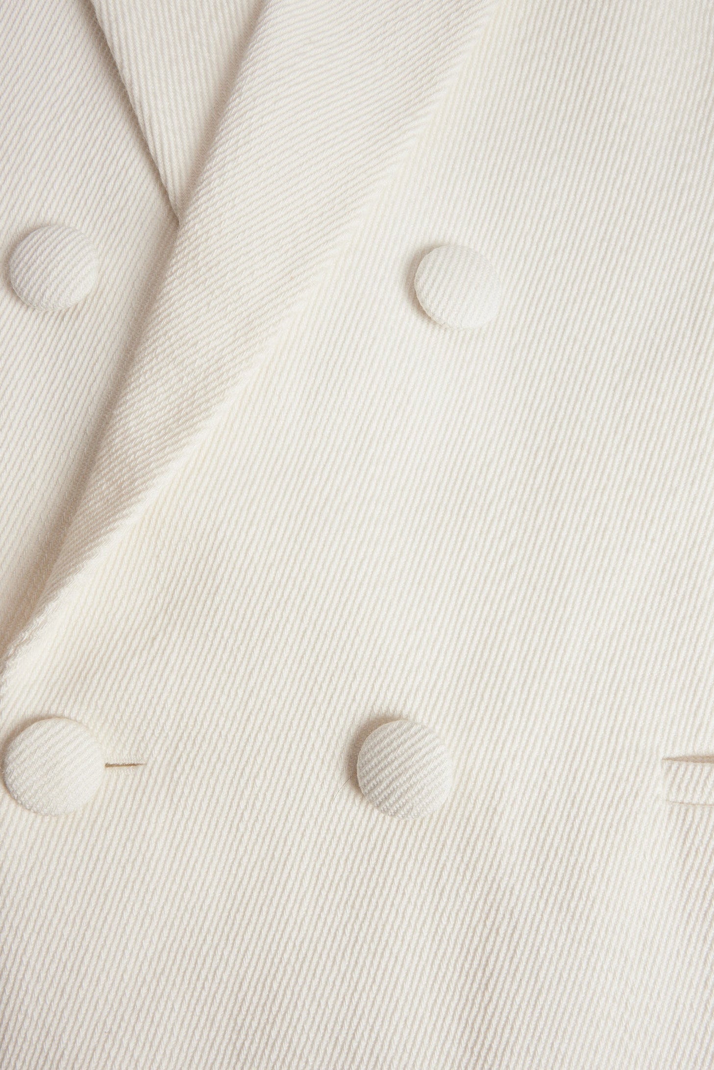 Blazer oversize croisé - Natural White