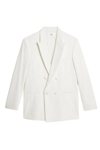 Blazer oversize croisé - Natural White