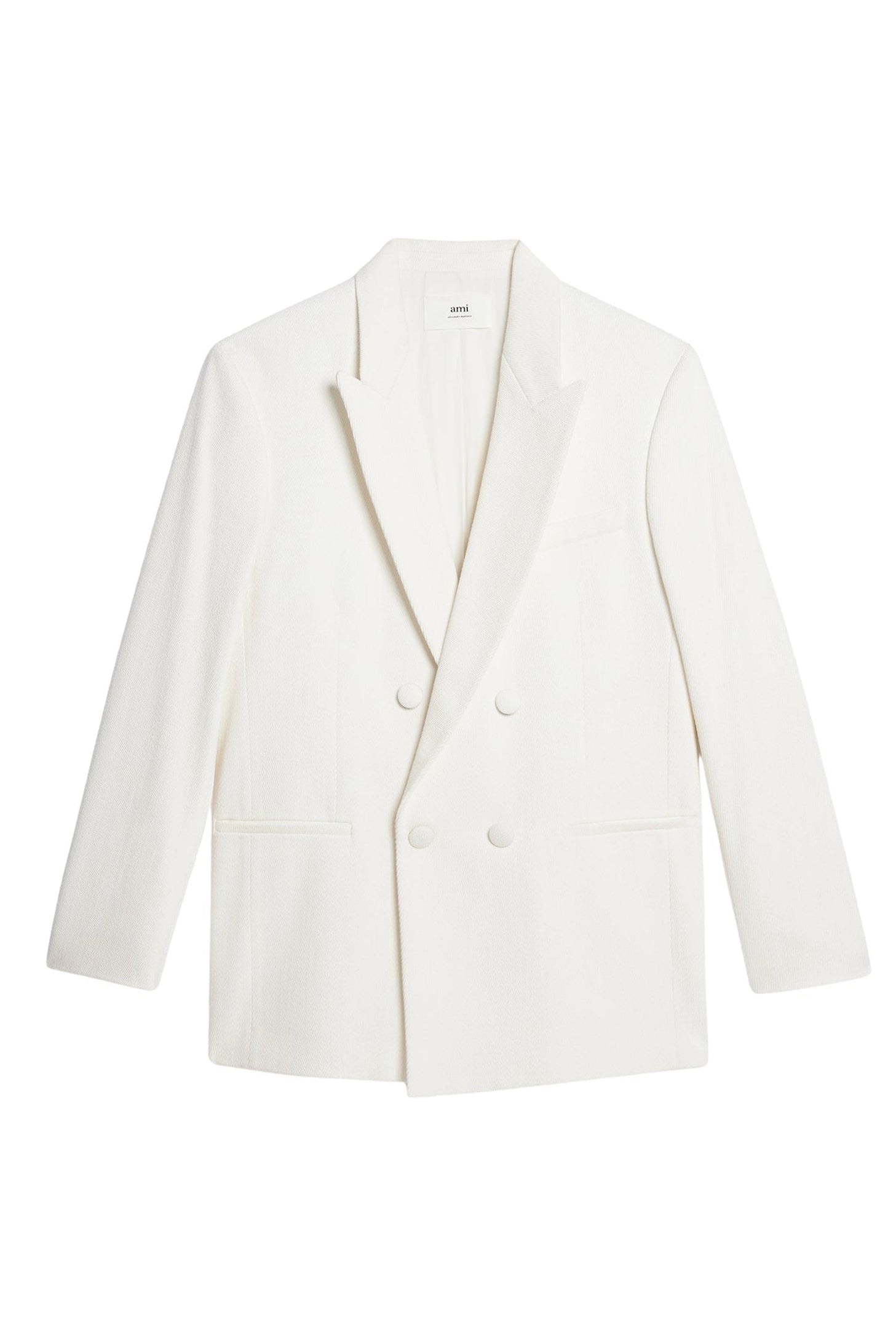 Blazer oversize croisé - Natural White