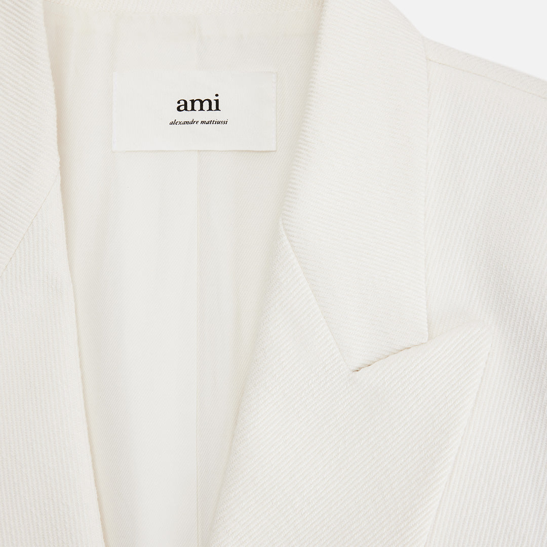 Blazer oversize croisé - Natural White