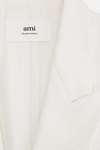 Blazer oversize croisé - Natural White