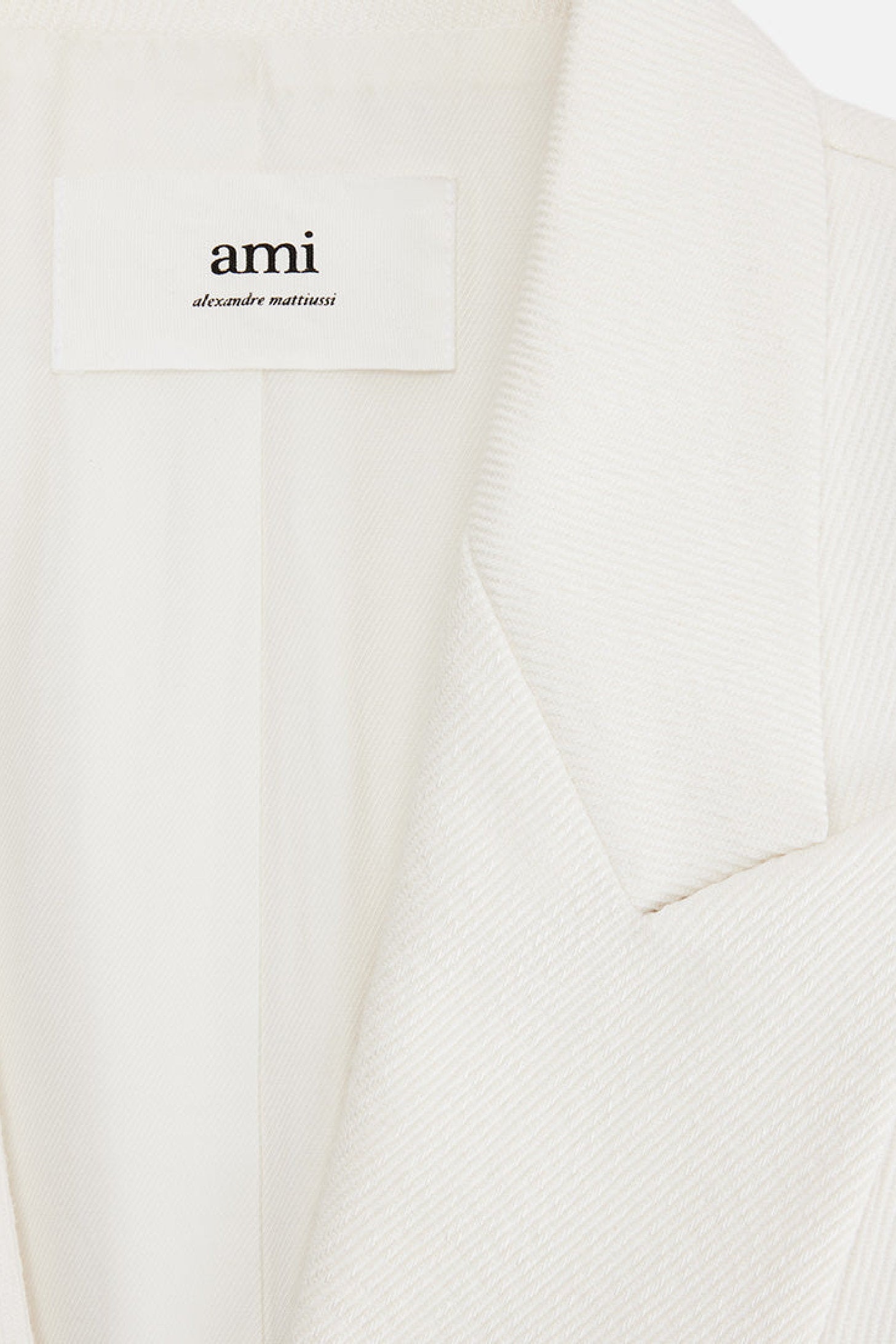 Blazer oversize croisé - Natural White