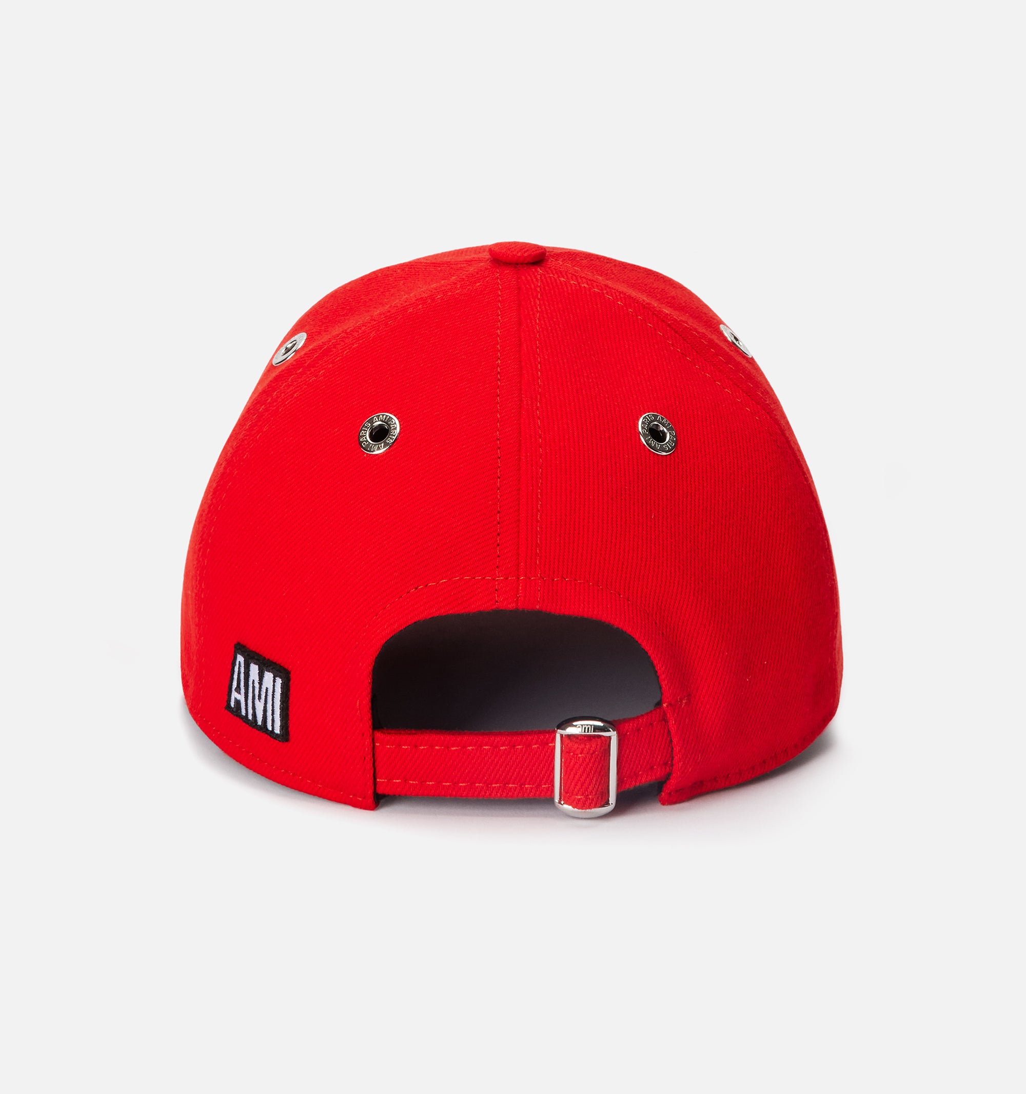 Casquette Cœur Sacré avec broderie - Scarlet Red & Natural White
