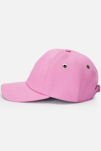Ami de Cœur cap with tone-on-tone embroidery - Candy Pink
