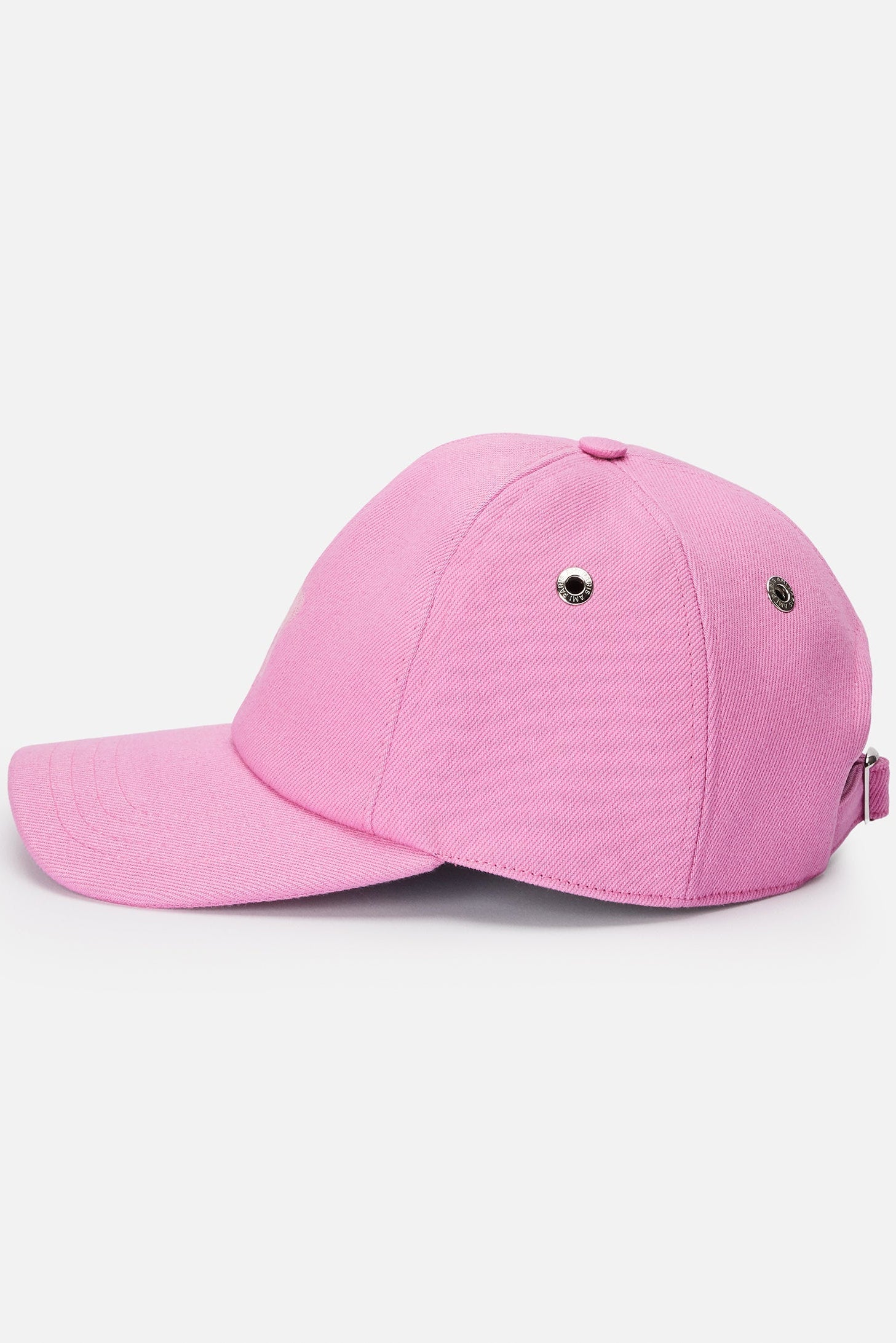 Ami de Cœur cap with tone-on-tone embroidery - Candy Pink