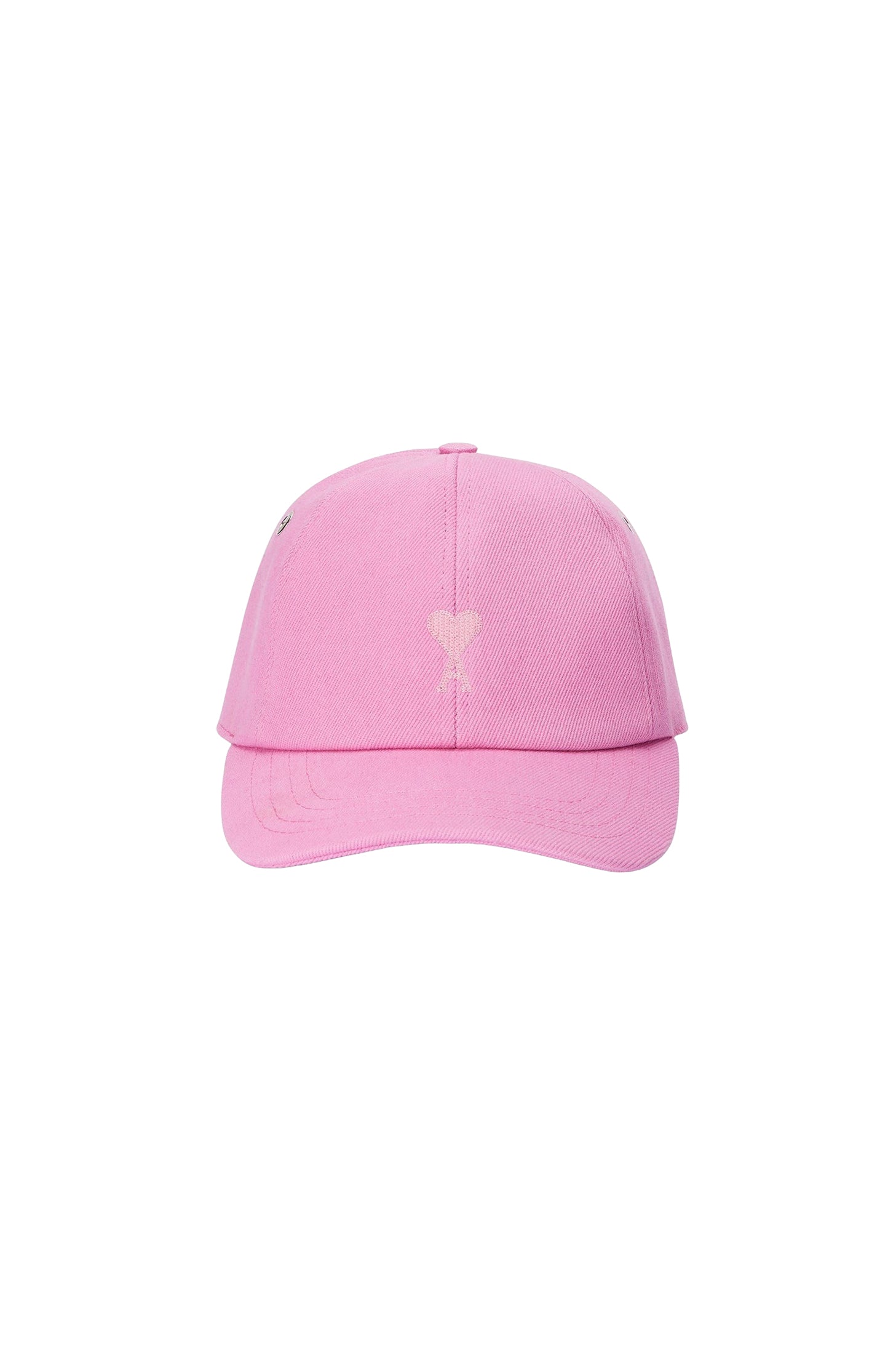 Ami de Cœur cap with tone-on-tone embroidery - Candy Pink