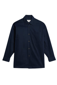 Surchemise Ami Paris oversize imprimée - Nautic Blue