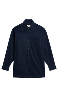 Surchemise Ami Paris oversize imprimée - Nautic Blue