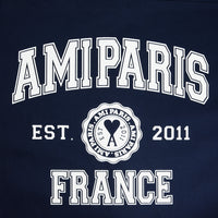 Surchemise Ami Paris oversize imprimée - Nautic Blue