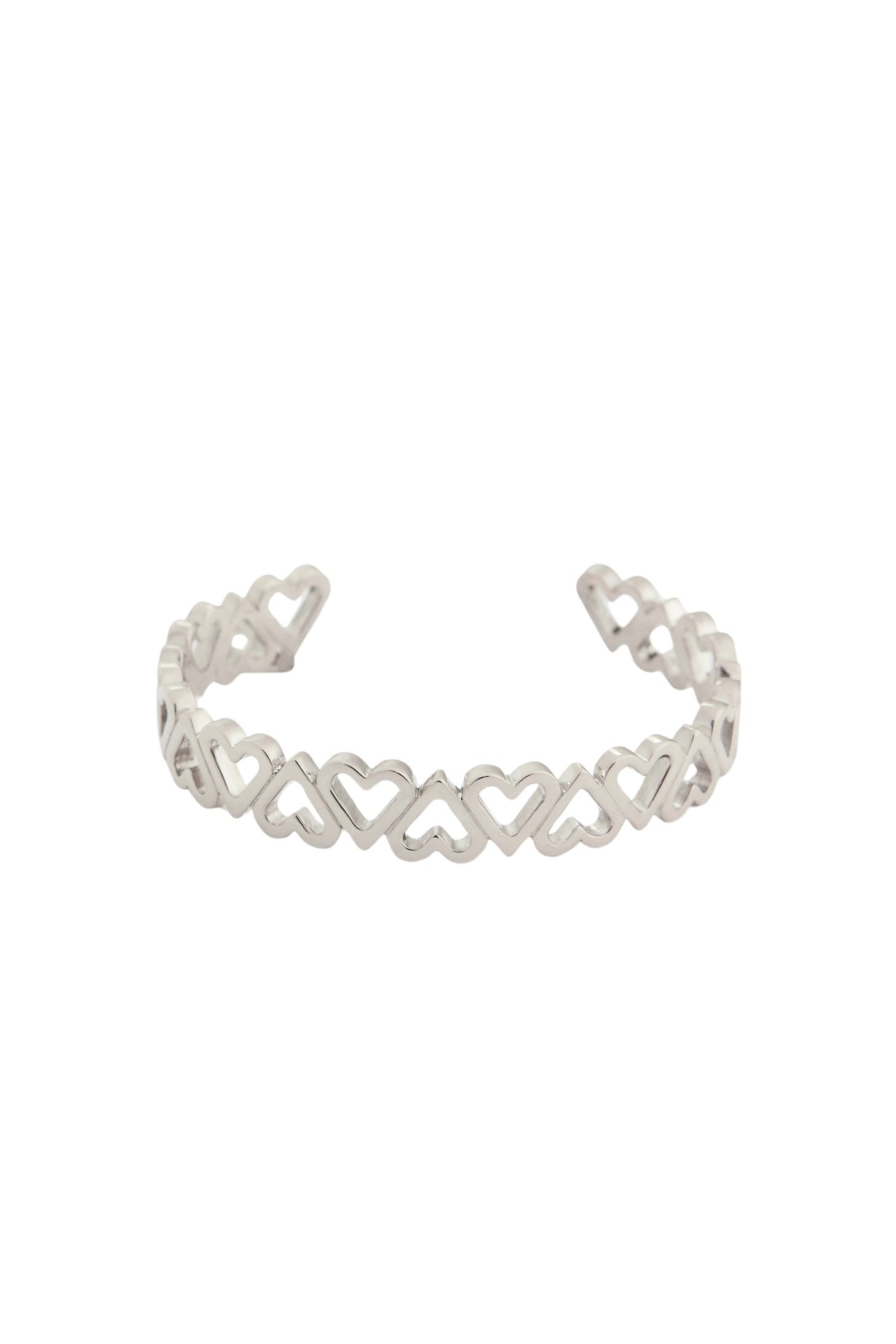 Bracelet cœurs Ami x Alan Crocetti en argent - Silver