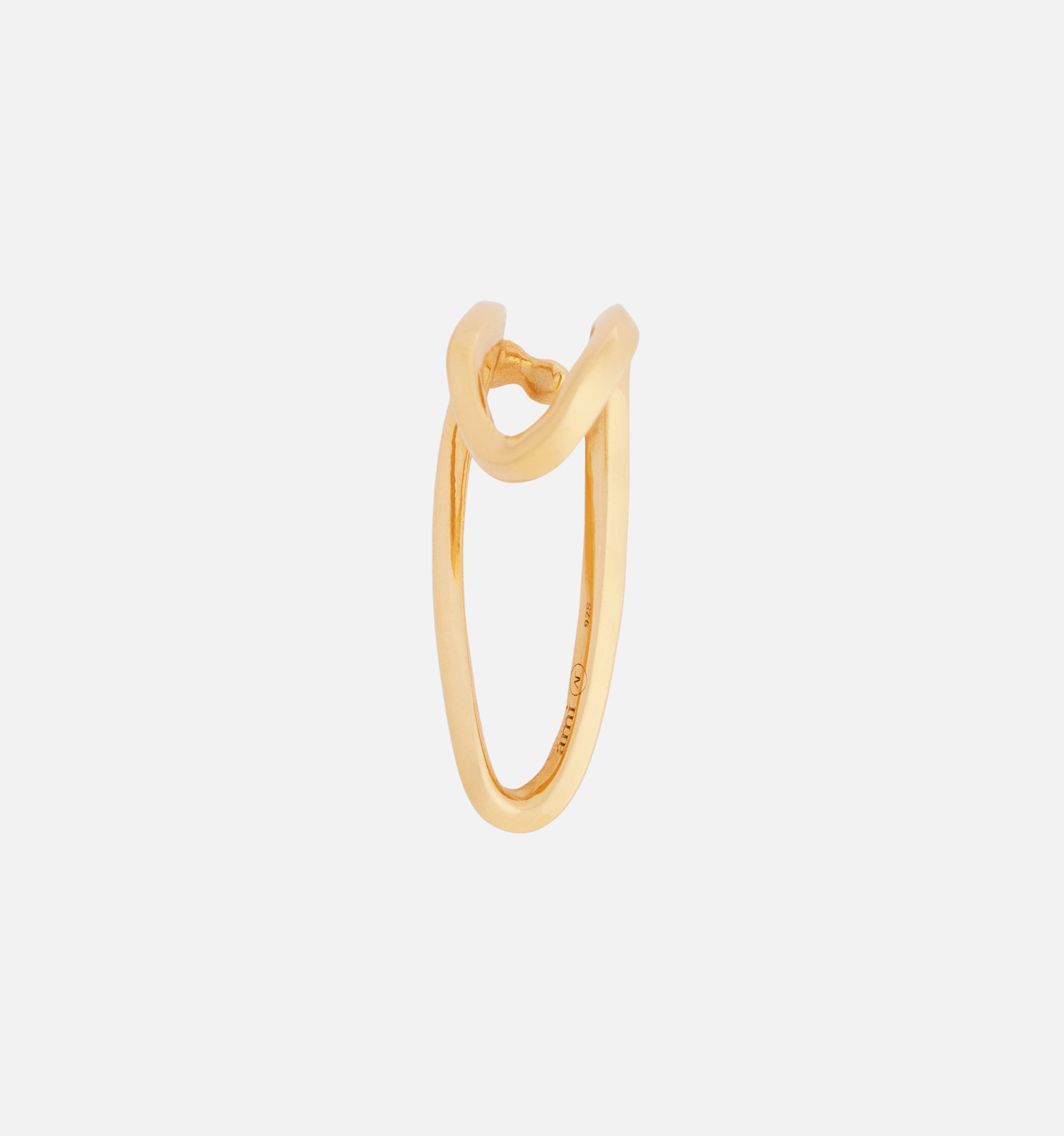 Bijou d'oreille Ami x Alan Crocetti en argent - Gold