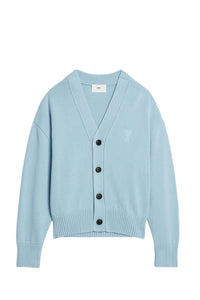 Cardigan Ami de Cœur boutonné en maille - Sky Blue
