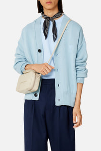 Cardigan Ami de Cœur boutonné en maille - Sky Blue