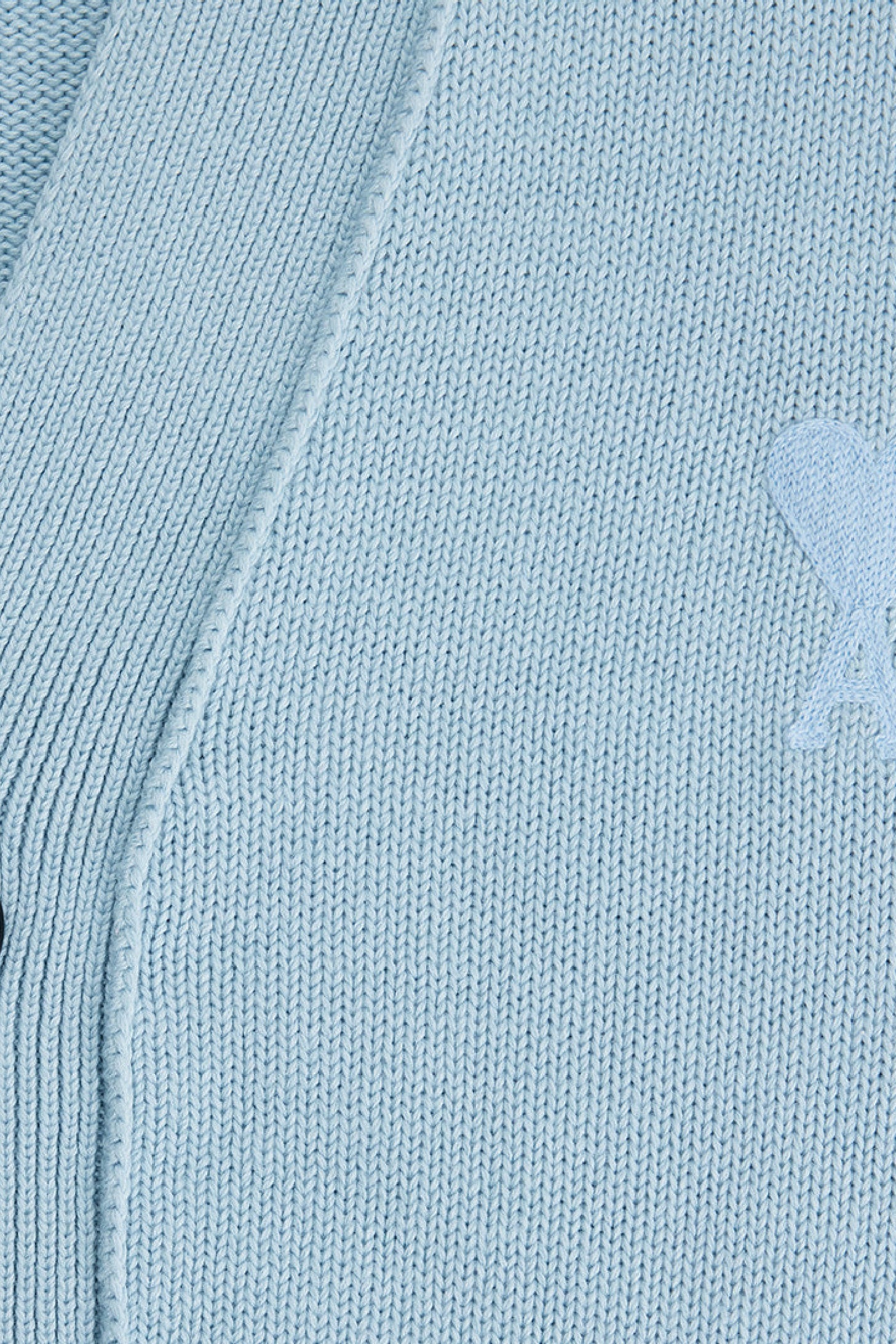 Cardigan Ami de Cœur boutonné en maille - Sky Blue