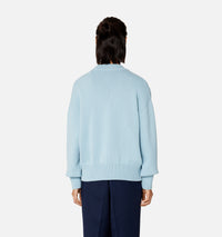 Cardigan Ami de Cœur boutonné en maille - Sky Blue