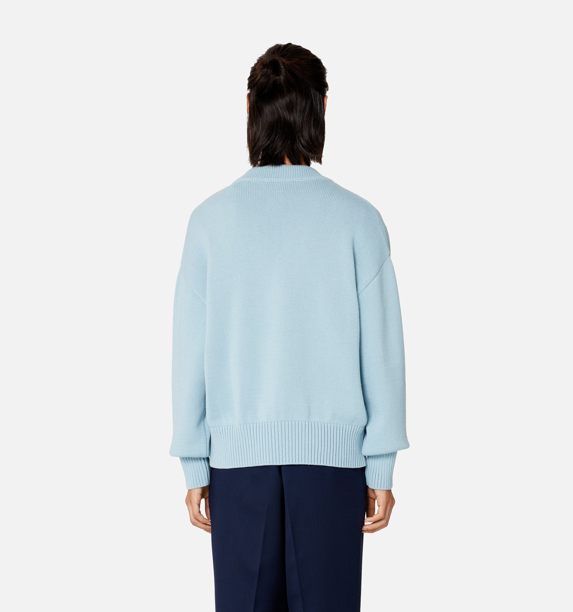 Cardigan Ami de Cœur boutonné en maille - Sky Blue