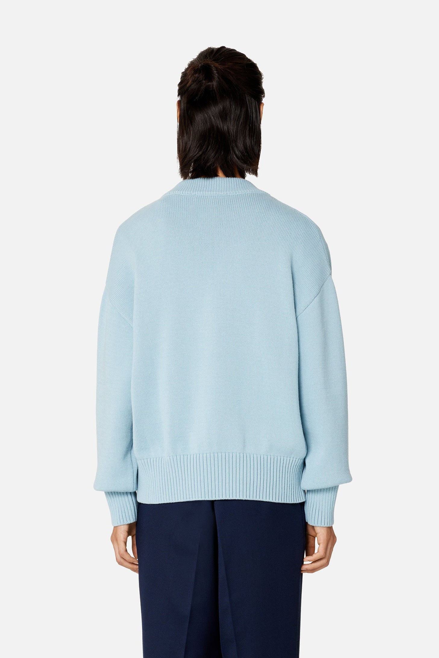 Cardigan Ami de Cœur boutonné en maille - Sky Blue