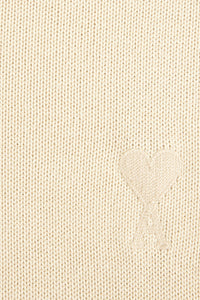 Pull Ami de Cœur à col rond en maille - Vanilla