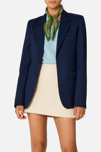 Pull Ami de Cœur sans manches à col V en maille - Sky Blue