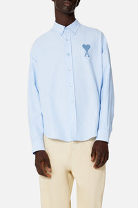 Chemise Ami de Cœur à col boutonné - Sky Blue