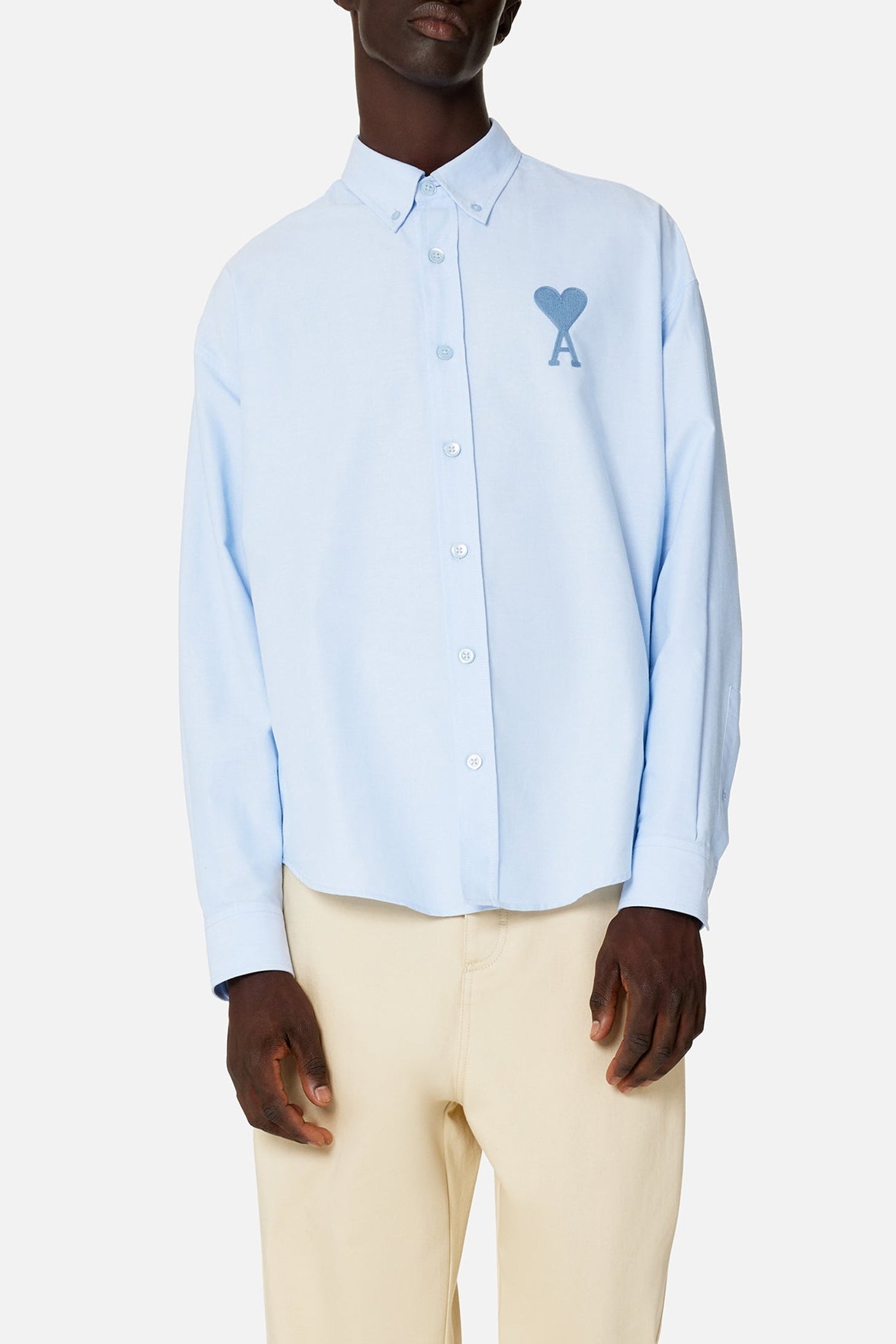 Chemise Ami de Cœur à col boutonné - Sky Blue