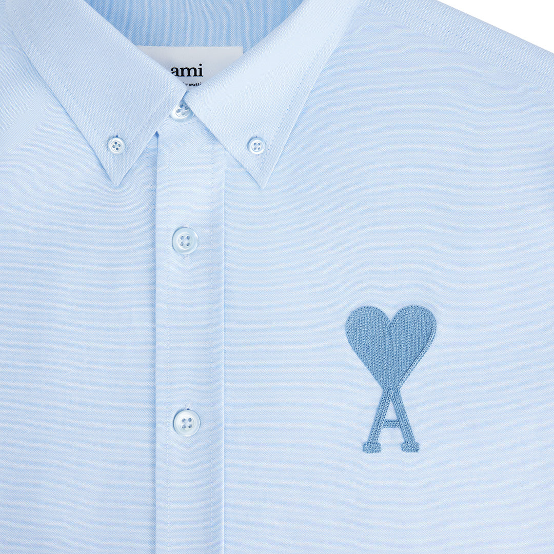 Chemise Ami de Cœur à col boutonné - Sky Blue