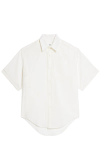 Chemise boxy à manches courtes - Natural White