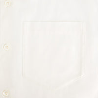 Chemise boxy à manches courtes - Natural White