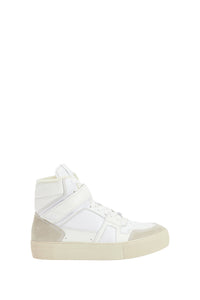 Sneakers montantes Ami Arcade en cuir - White