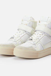 Ami Arcade high-top sneakers in leather - White