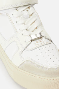 Ami Arcade high-top sneakers in leather - White
