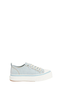 Sneakers basses Ami 1980 en tissu - Bleached Blue