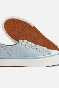 Sneakers basses Ami 1980 en tissu - Bleached Blue