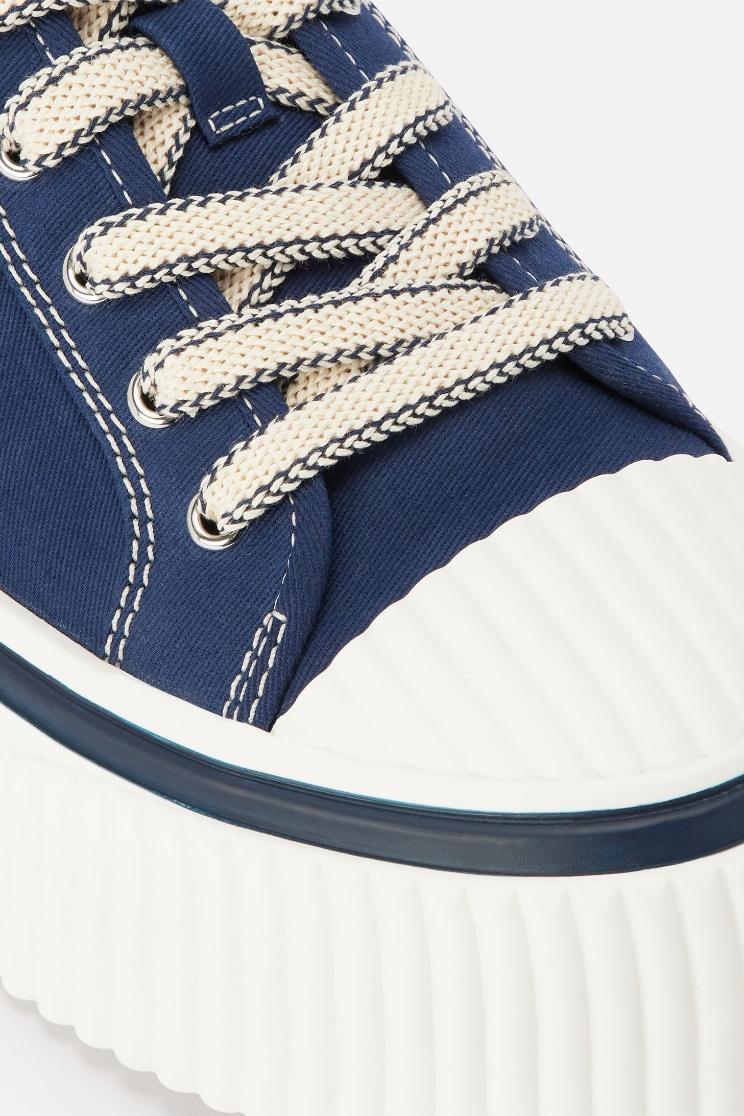 Sneakers basses Ami 1980 en tissu - Nautic Blue