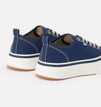 Sneakers basses Ami 1980 en tissu - Nautic Blue