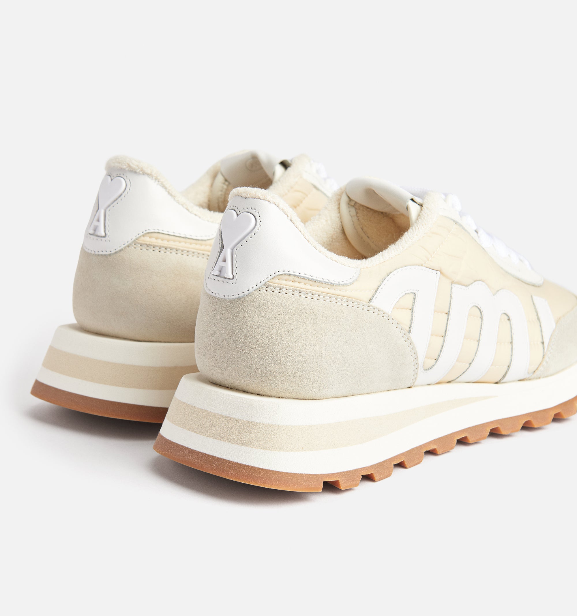 Sneakers basses Ami Rush en tissu - Off White